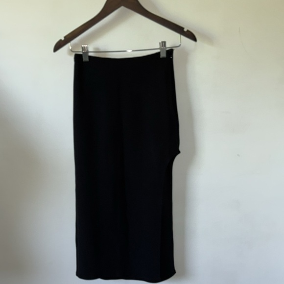 Abercrombie & Fitch Side Slit Midi Skirt - Picture 6 of 8